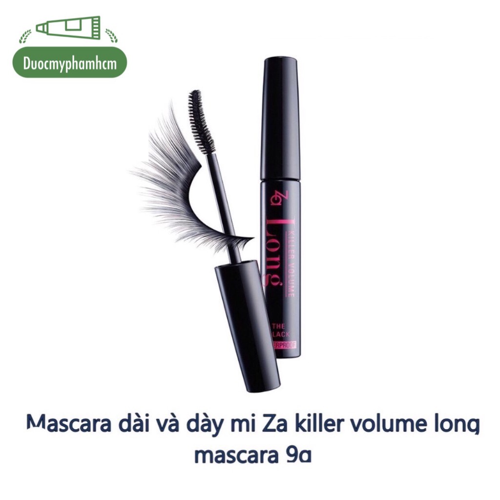 Mascara giúp dài và dày mi Za