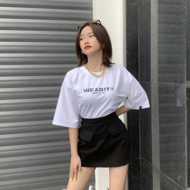 Áo thun tay lỡ WEA, Áo phông Unisex Form Rộng mùa Hè | BigBuy360 - bigbuy360.vn