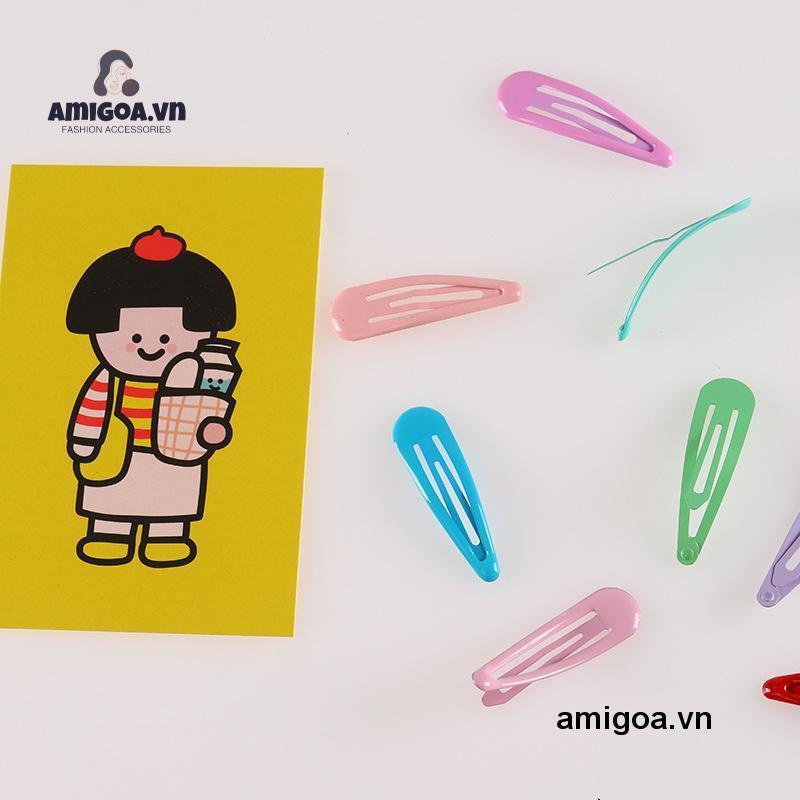 ✨✨Kẹp Tóc Màu Sắc Đơn Giản Phong Cách Hàn Quốc Cho Nữ