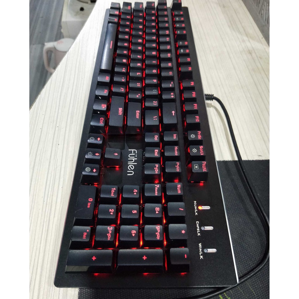 Bàn phím cơ Gaming Fuhlen Eraser Like New ( Switch Quang Học ) | BigBuy360 - bigbuy360.vn