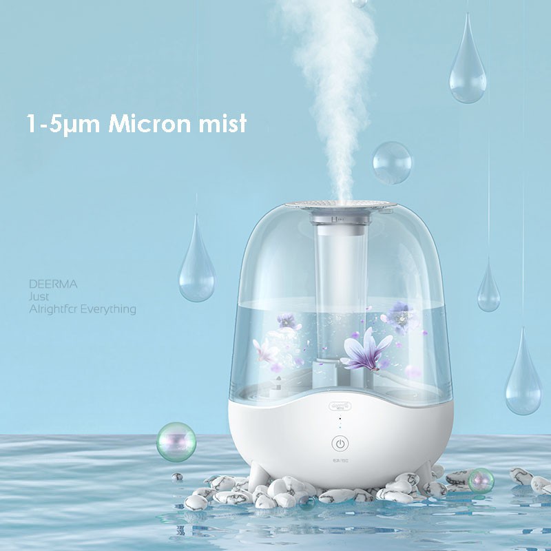 Máy phun sương tạo độ ẩm chính hãng Deerma F325 Air Humidifier 5L Bảo hành 6 tháng
