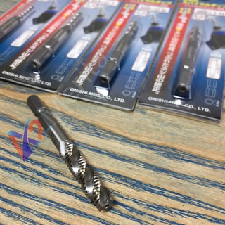 Mũi taro tạo ren xoắn đuôi lục giác 6.35mm Onishi - Made in Japan (giá lẻ từng size)