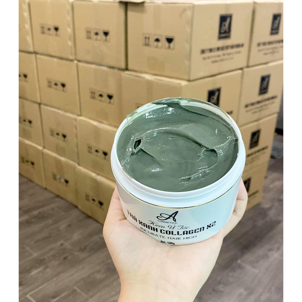 [Chính Hãng] ủ tóc trà xanh collagen x2 A cosmetics | BigBuy360 - bigbuy360.vn
