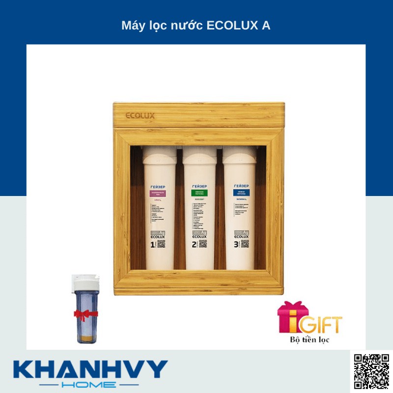 Máy lọc nước Geyser ECOLUX A - Khánh Vy Home