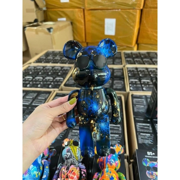 Loa Bluetooth Gấu Bearbrick Nghe Nhạc cực hay, Loa bluetooth Gấu Mini Màu Sắc Sang Chảnh Mẫu Mới 2022