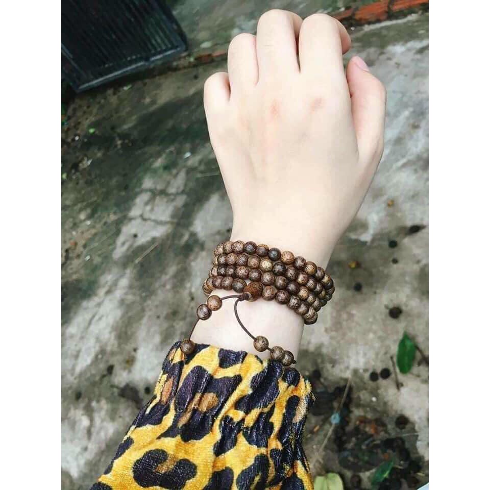Vòng Tay 108 hạt Trầm Hương TẶNG HỘP GẤM - chuỗi 108 hạt trầm tốc vườn đeo tay nam nữ quấn 3-4 vòng. chuỗi hạt niệm Phật | BigBuy360 - bigbuy360.vn