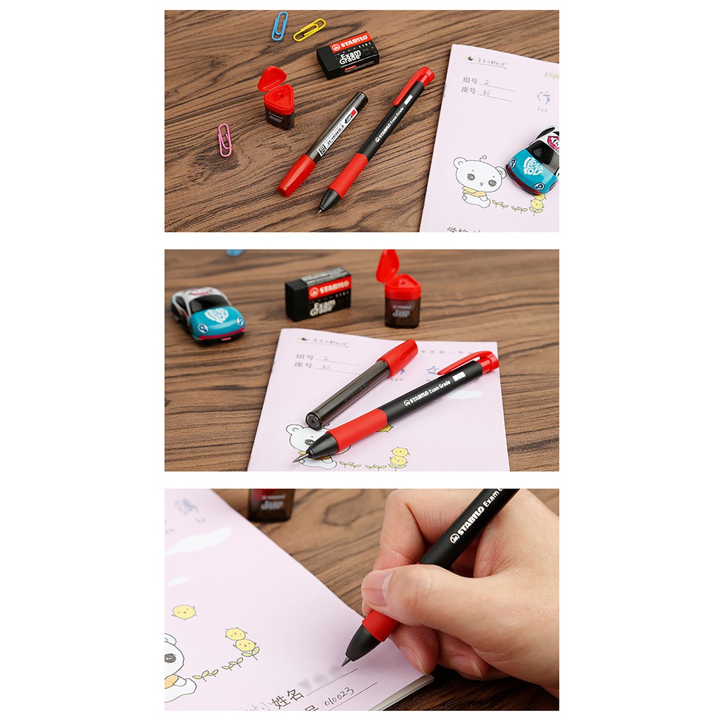 Combo Bộ bút chì bấm STABILO Exam Grade 2.0mm