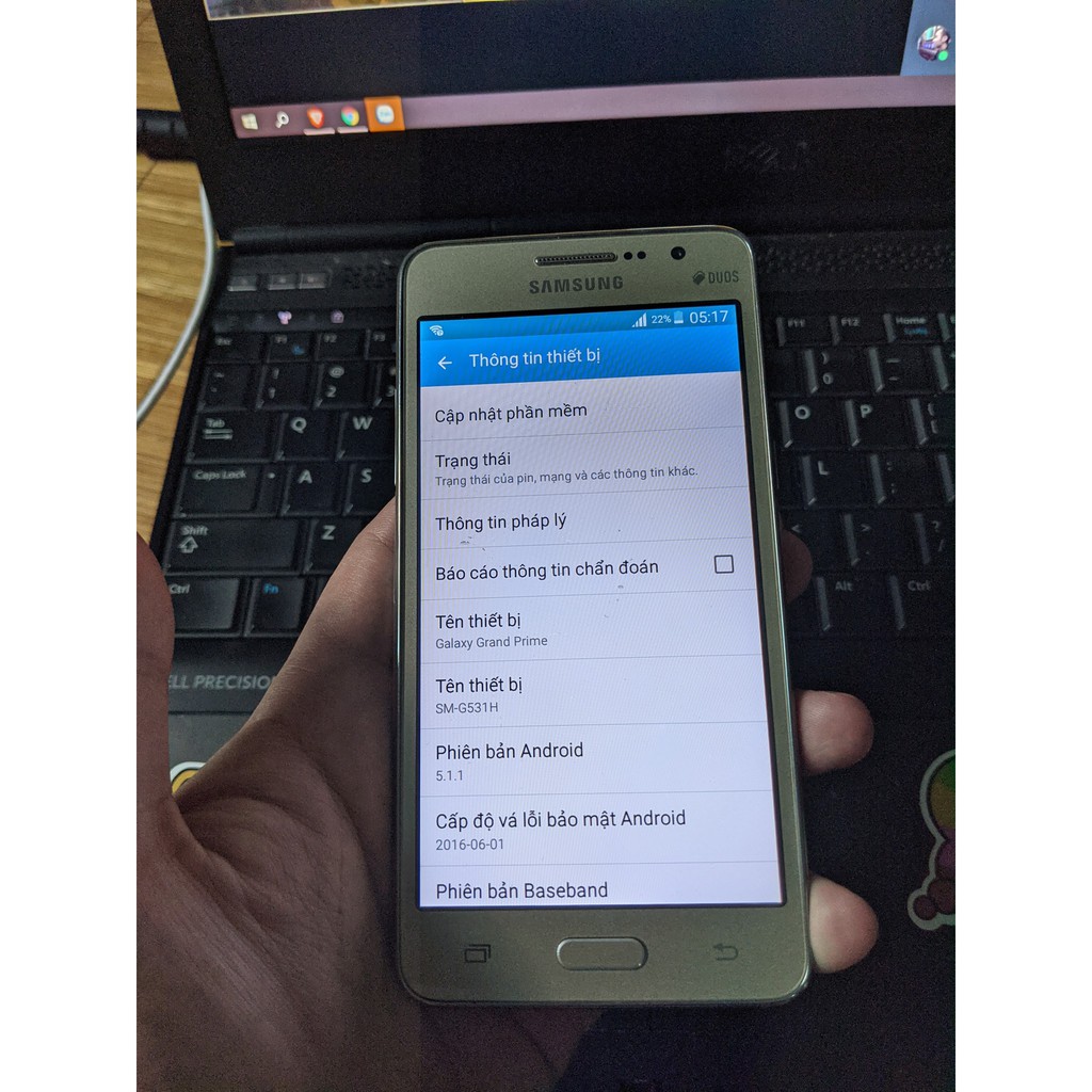 Điện thoại Samsung Galaxy Grand Prime G531