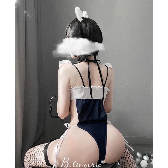 Bộ Bodysuit Hầu Gái Cute - B.Lingerie