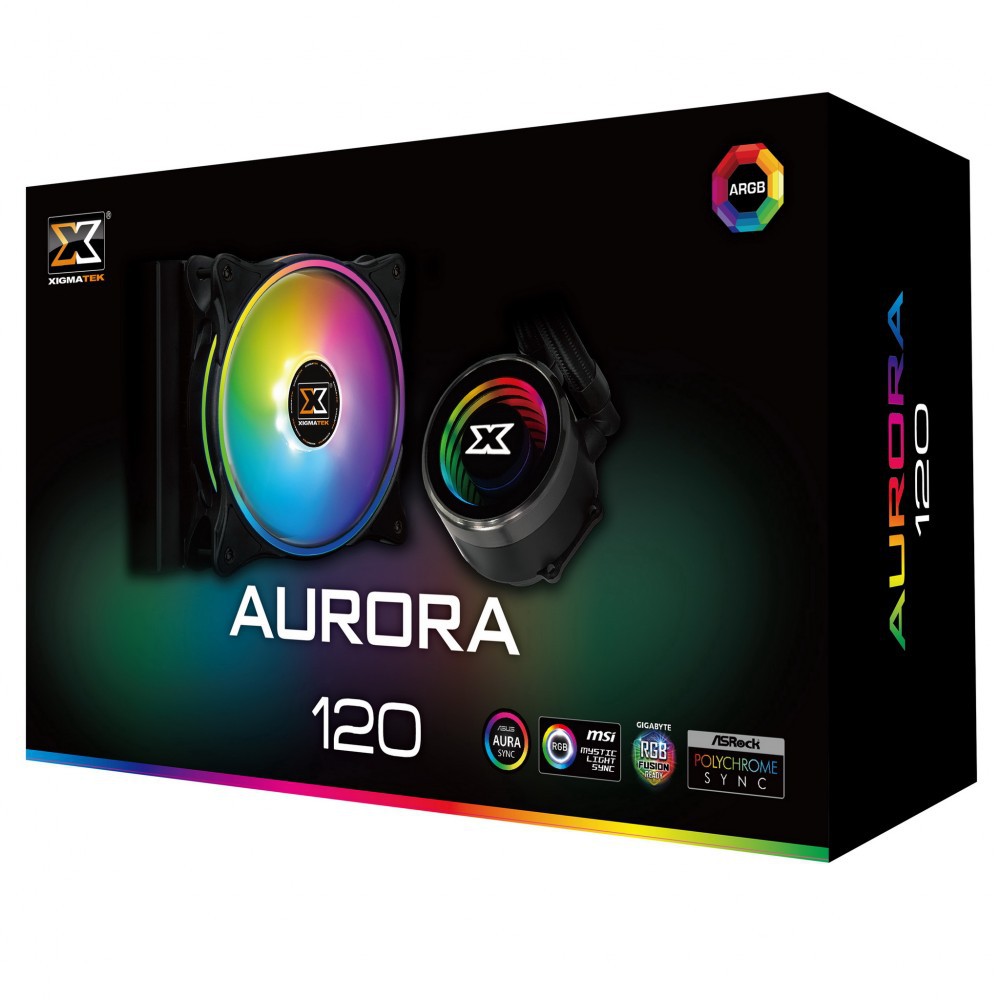 Tản nhiệt nước Xigmatek Aurora 120 ARGB, ALL IN ONE WATERCOOLING