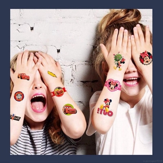 Hình Xăm Dán Chống Nước Nhiều Màu Sắc Cho Trẻ Em