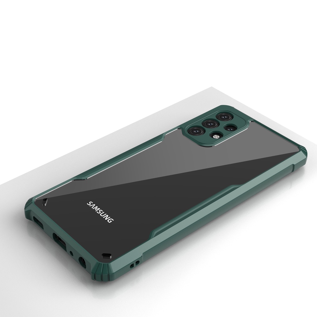 Ốp Điện Thoại Acrylic Trong Suốt Chống Sốc Cho Samsung Galaxy A53 A33 A13 A52S 5G A03 A03S A02S A72 A52 A32 4G