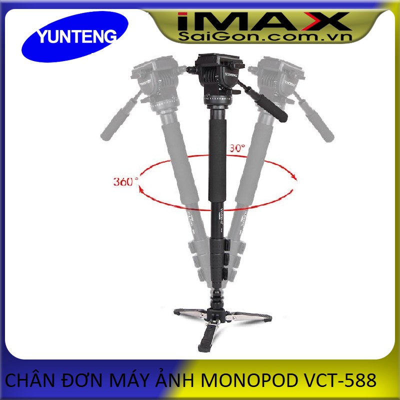 CHÂN ĐƠN MÁY ẢNH MONOPOD YUNTENG VCT-588