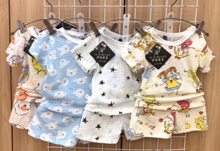 Combo 5 bộ cotton sợi tre cho bé(8-25kg)