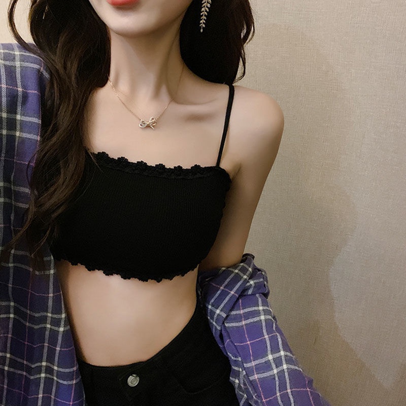 Áo Lót Hai Dây Phong Cách Hàn Quốc Gợi Cảm Hàng Mới Cho Nữ