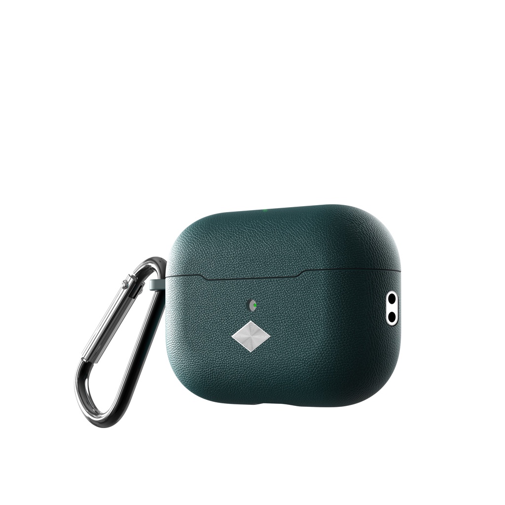 Vỏ Bảo Vệ Hộp Sạc Tai Nghe bluetooth Không Dây airpods 1 / 2 pro 3 2021 pro 2 2022 Bằng Da + TPU Mềm Chống Sốc