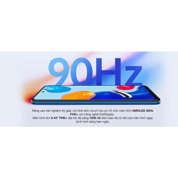 Điện thoại xiaomi Redmi Note 11 chính hãng bảo hành toàn quốc