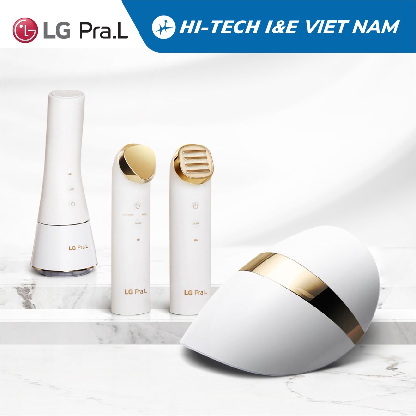 LG PraL Plus Trọn bộ 4 thiết bị chăm sóc da tại nhà