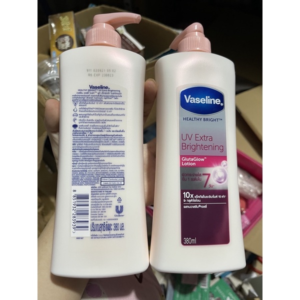 [Mã SKAMLTSM9 giảm 10% đơn 99K] Sữa dưỡng thể trắng da 4x Vaseline Instant Fair Thái Lan 350ml