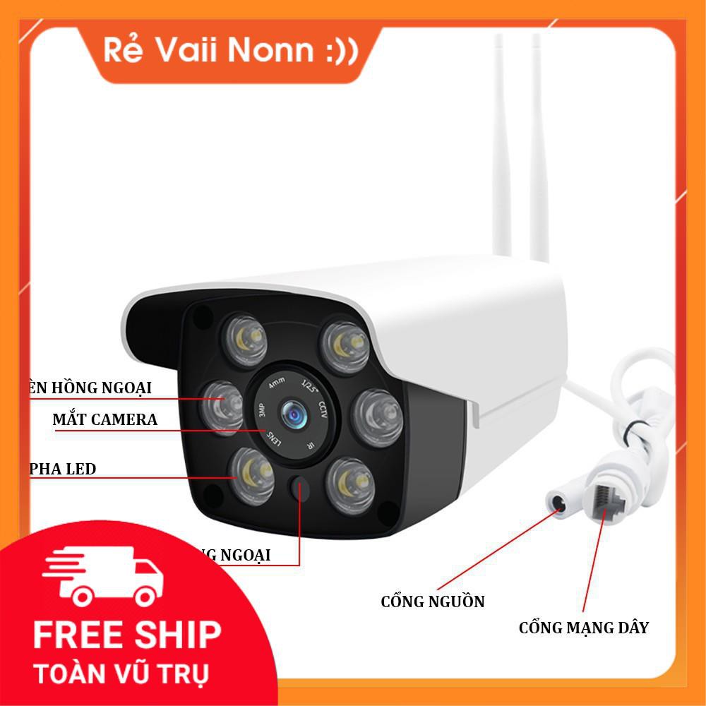 [BH 12 THÁNG ] Camera Giám Sát Ngoài Trời Yoosee - 6 Led Full HD (2.0Mpx) - Hồng Ngoại Quay Đêm | BigBuy360 - bigbuy360.vn