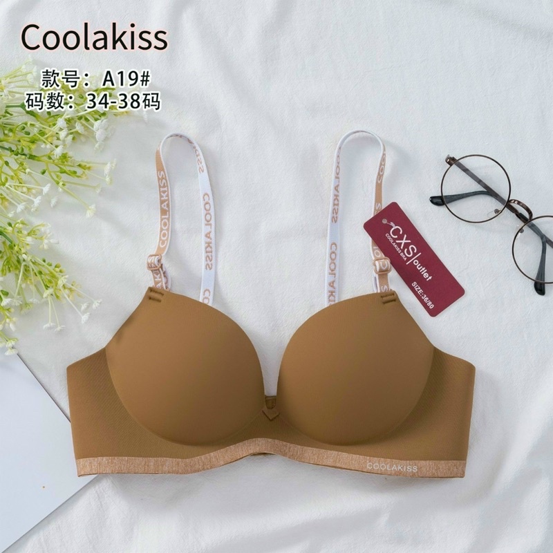 Áo lót nữ su đúc C.X.G cao cấp, không gọng, nâng đẩy đẹp - Áo chíp A19