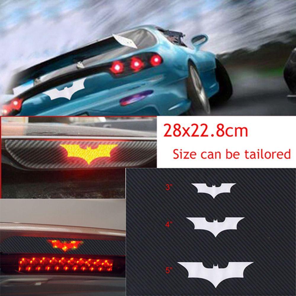 Sticker batman Màu Đen Bằng vinyl Trang Trí Đèn Hậu Xe Hơi suv