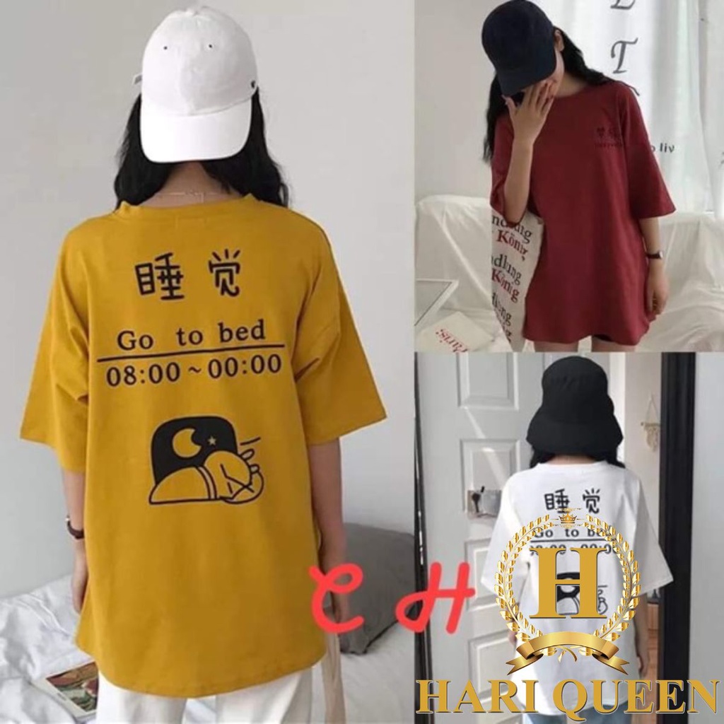 Áo phông Go to bed CHU2602