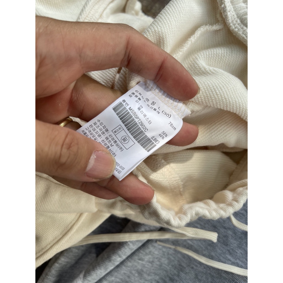 Hàng xuất xịn - Quần jogger da cá Tp10 xuất khẩu