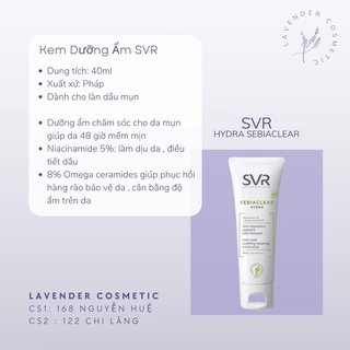 Kem svr sebiaclear hydra 40ml
