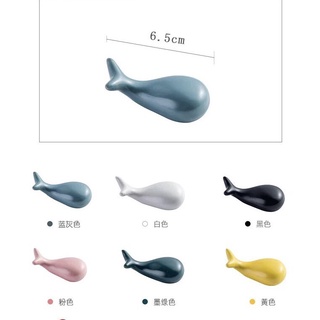 Gác đũa sứ hình cá heo siêu xinh