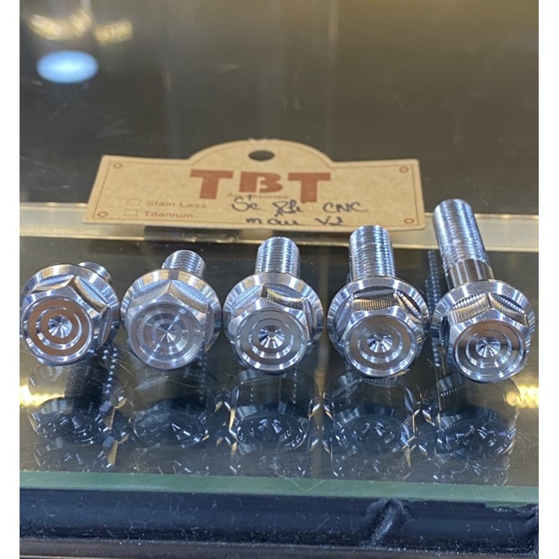 Ốc 8li TBT inox 304 mẫu V2