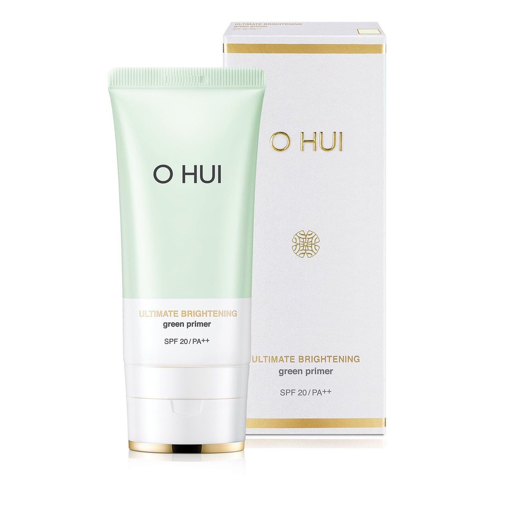 Kem Trang Điểm OHUI Ultimate Brightening Green Primer – 45ml (SPF20 PA++)