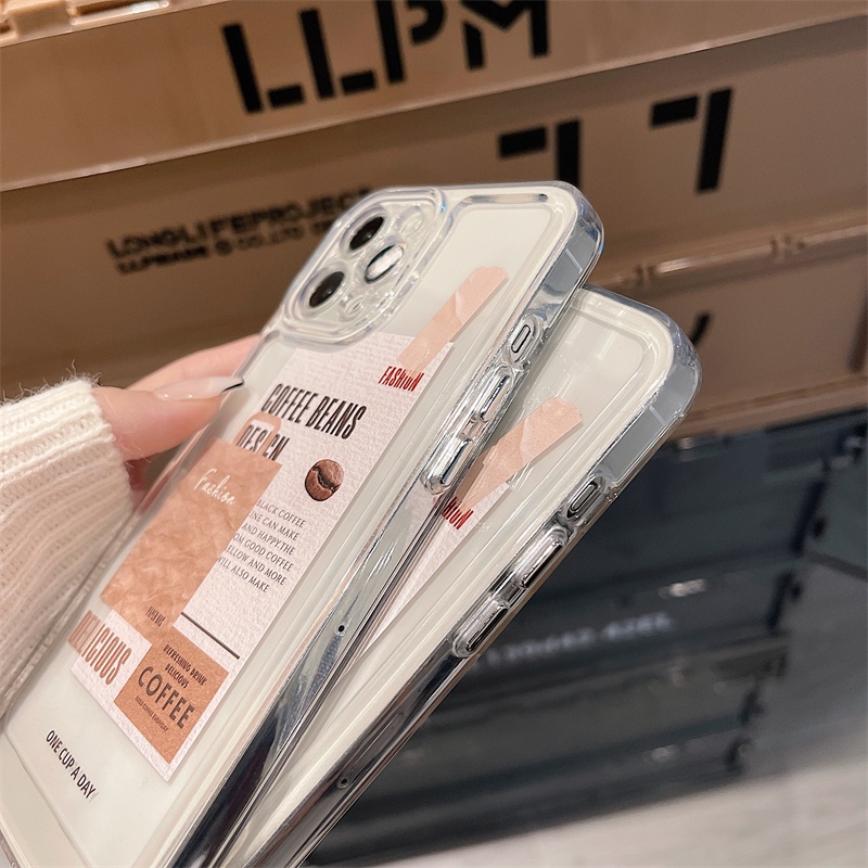 Ốp Điện Thoại Trong Suốt Chống Sốc Dành Cho iPhone 11 12 13 Pro MAX X XS MAX XR 7+ 8+ 7 8 Plus