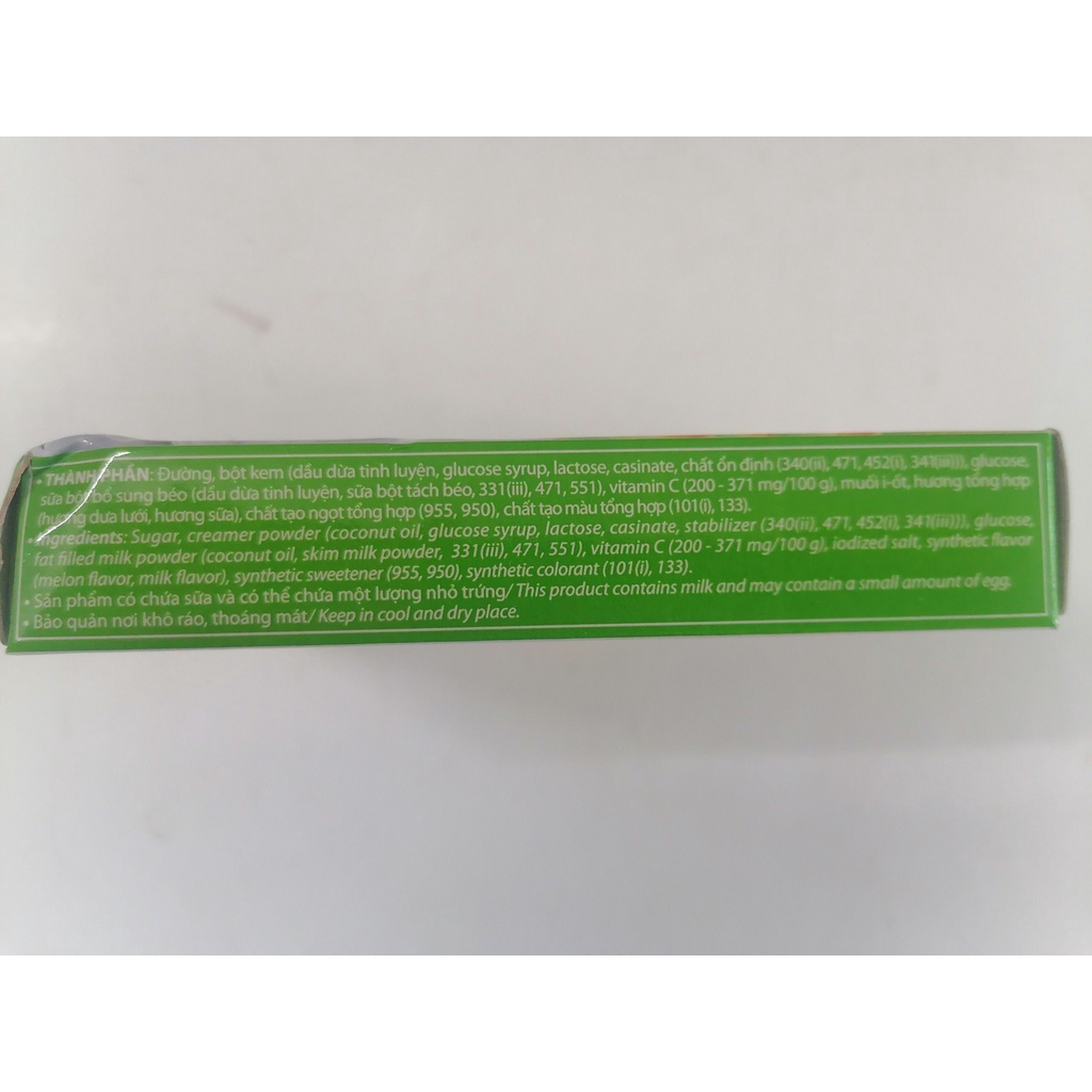 [Hộp 46g - Vị Dưa Lưới] BỘT LÀM KEM ĐÁ KIỂU NHẬT [VN] SHERBIC Melon Ice Cream Powder