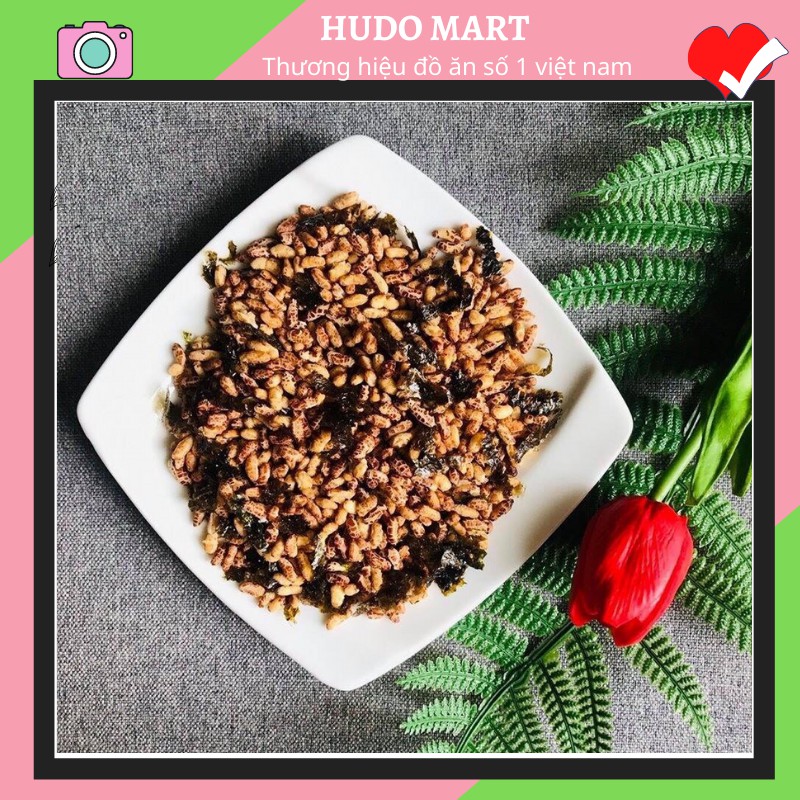 1kg Gạo Lứt Rang Rong Biển HUDOMART