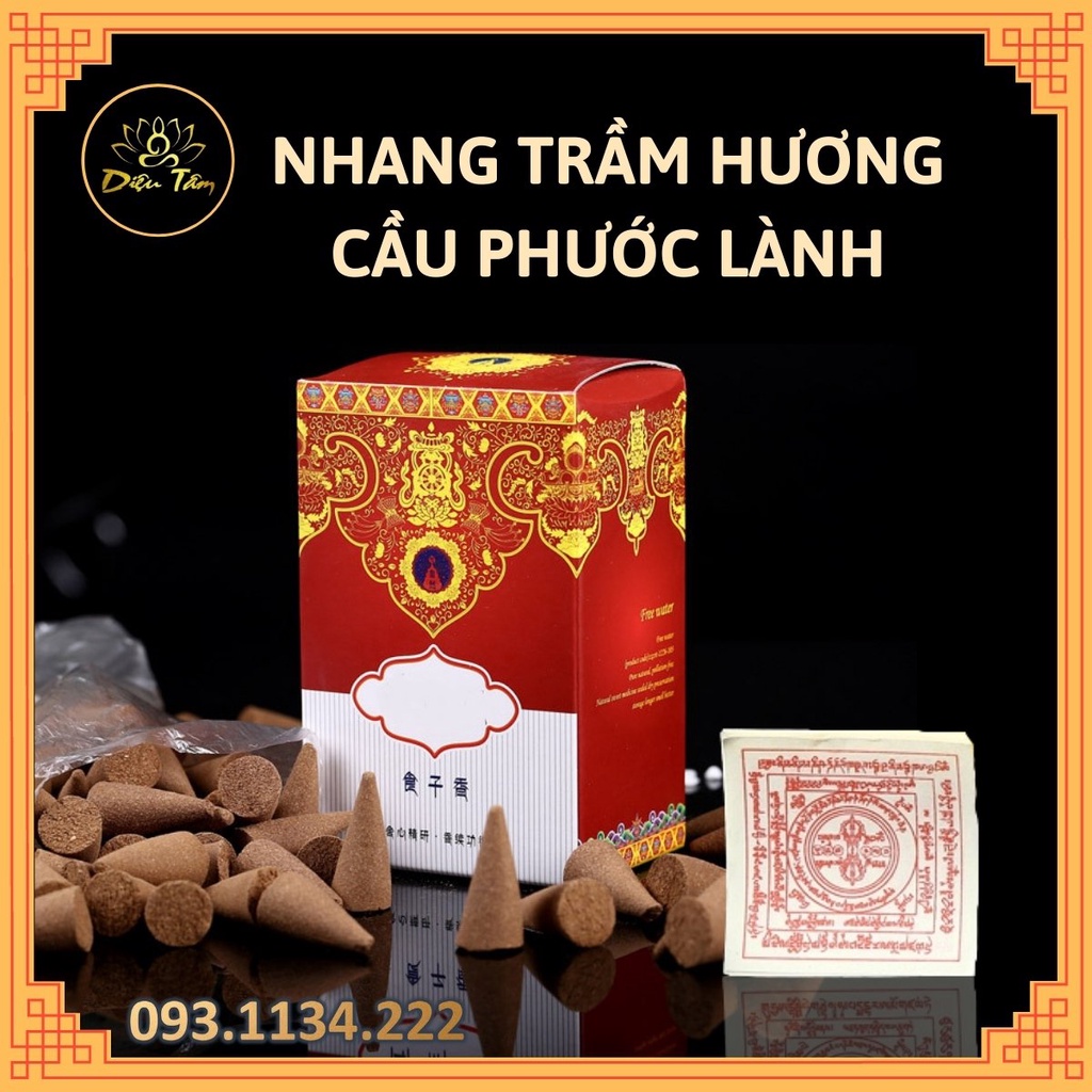 Nhang nụ - trầm hương Tây Tạng thảo dược xông nhà đồ thờ cúng phong thủy