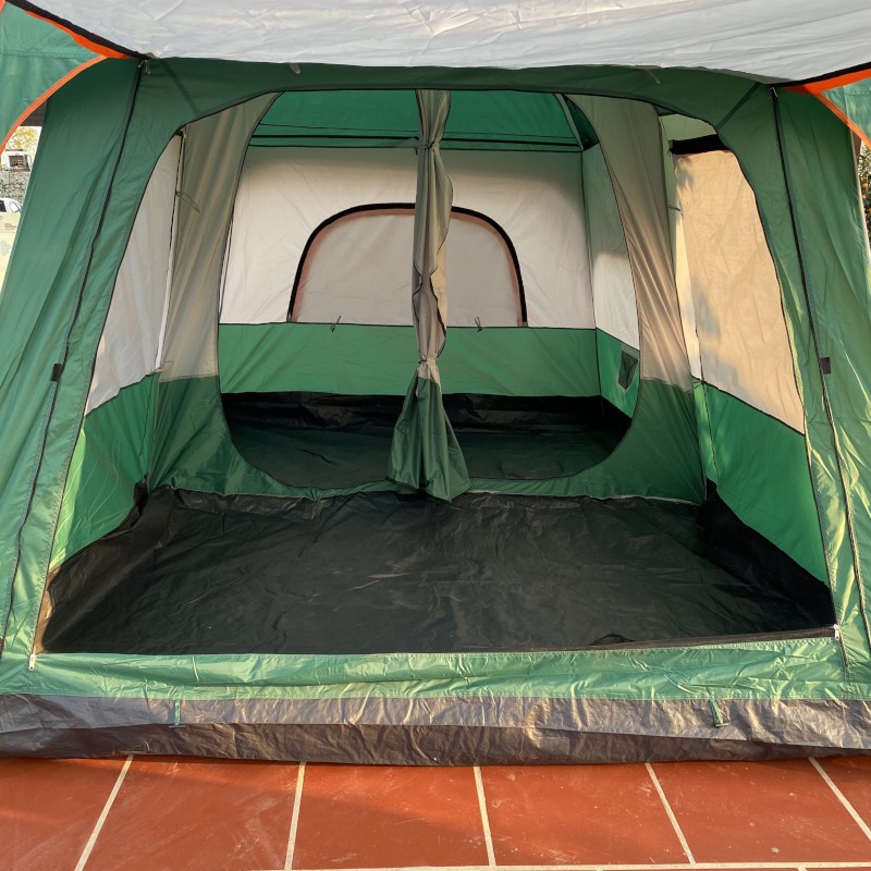 review lều cắm trại, lều dã ngoại 2 lớp ở Hà Nội và Hồ Chí Minh dành cho 6-10 người cực rộng rãi thoáng mát