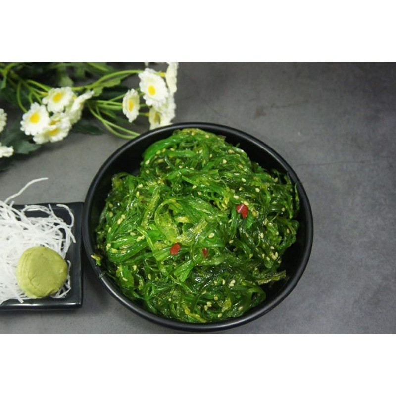 Nowship 🌿  Salad rong biển tươi trộn mè Chuka Wakame Nhật Bản / rong biển trộn mè Frozen seasoned Seaweed