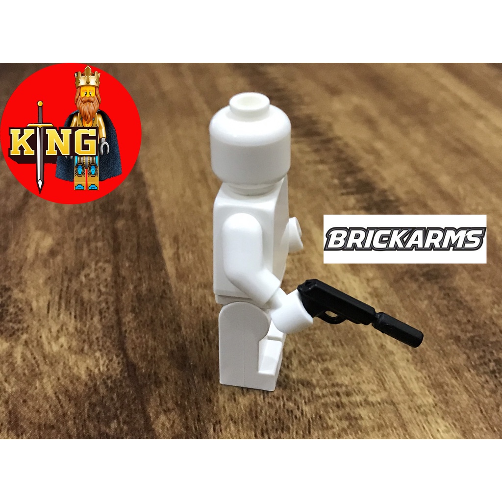 BrickArms Silenced Spy Pistol  Phụ kiện đồ chơi LEGO