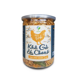 Khô gà lá chanh Anfafoco (Hộp 150 gram) ( Tặng 1 gói 25 gram Da cá/ Khoai tây cho mỗi đơn hàng)