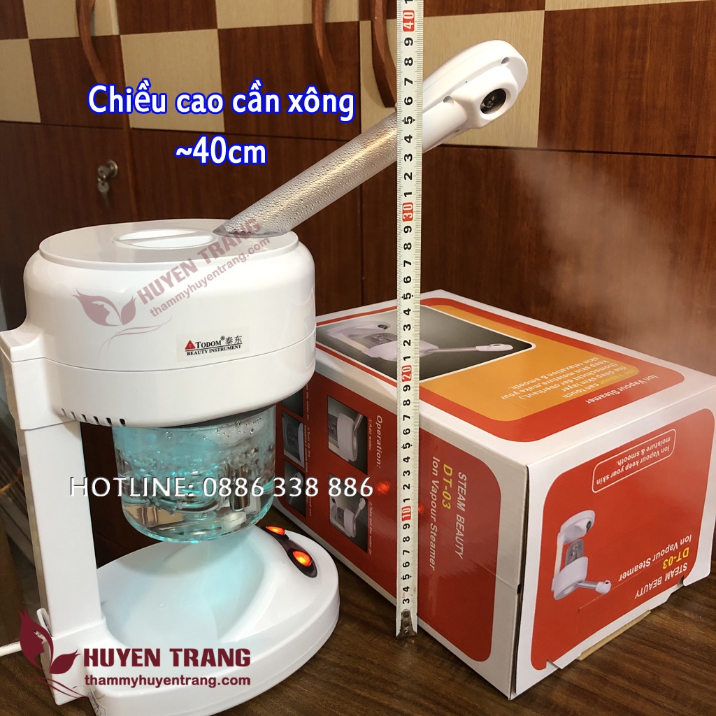 Combo Máy Xông Hơi Nóng DT03 + Mặt Nạ Lạnh Se Khít Lỗ Chân Lông = Máy Xông Nóng Lạnh Thiết Bị Y Tế Huyền Trang