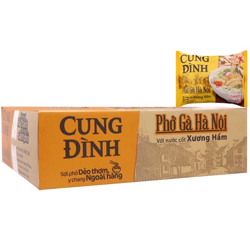 Thùng Phở Gà/Bò Cung Đình Mới