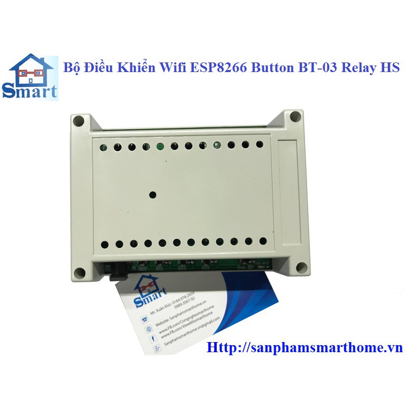 Bộ Điều Khiển Wifi ESP8266 Button BT-03 Relay