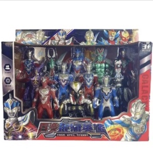 [Hàng mới về] Đồ chơi siêu nhân dien quang 12 Món Sinh động