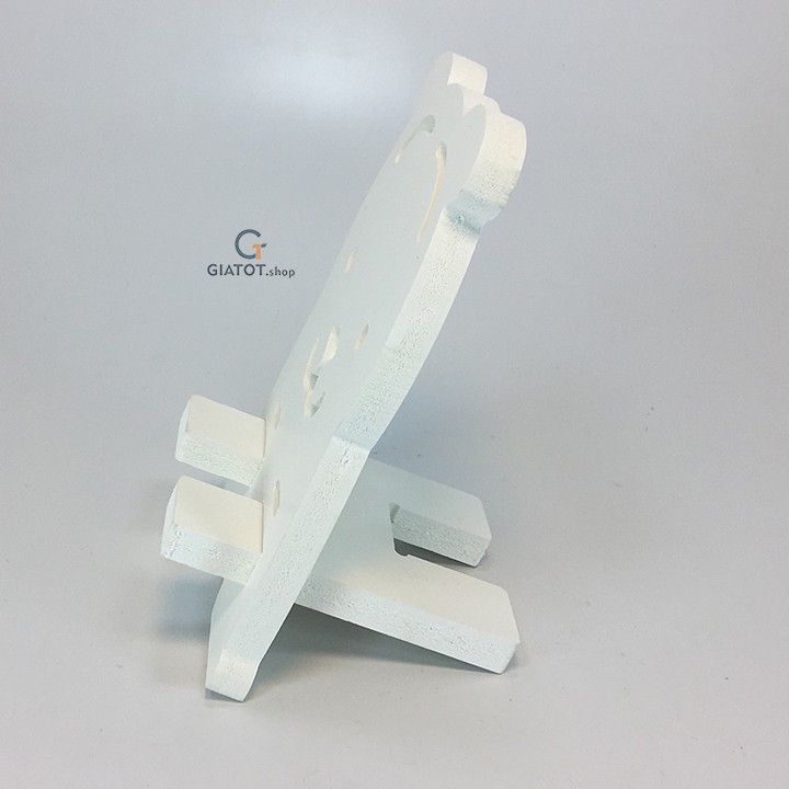 Kệ để điện thoại bằng gỗ CNC, hàng đẹp GiatotHN