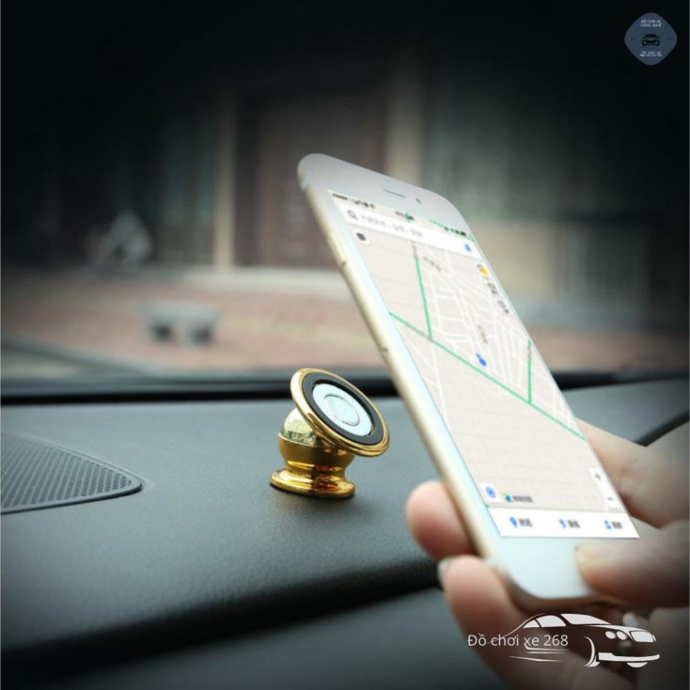 Giá đỡ điện thoại nam châm trên xe ô tô | BigBuy360 - bigbuy360.vn