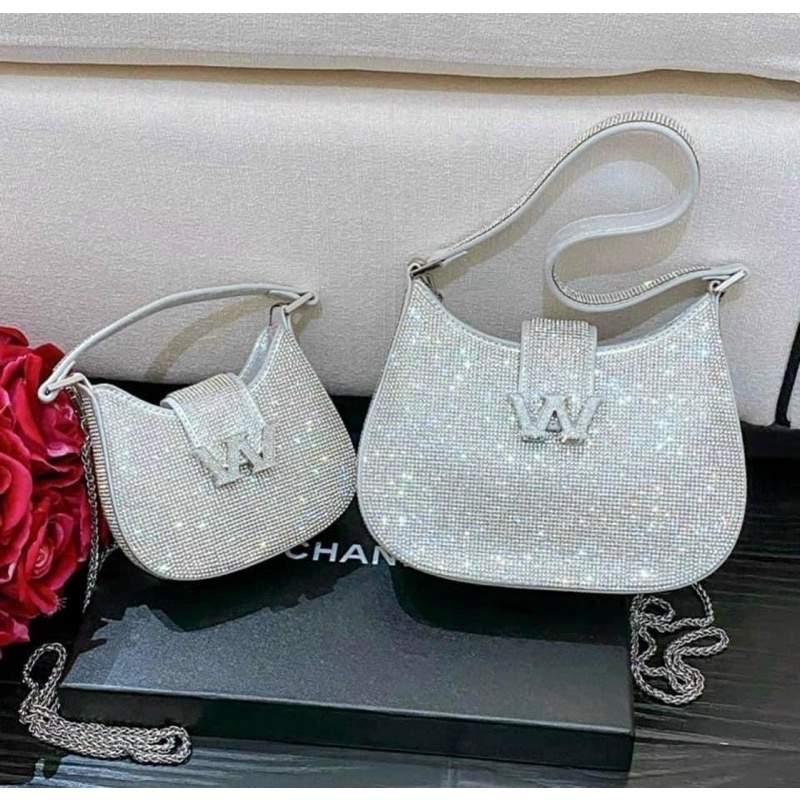 TÚI ĐEO CHÉO ALEX WANG HOBO-FULL BOX
