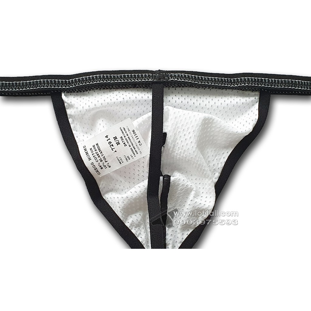 [AUT.] Quần lót nam Gregg Homme 172914 Vintage Pouch Thong White