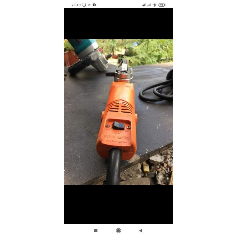 Máy mài Nhật bãi vỏ nhựa