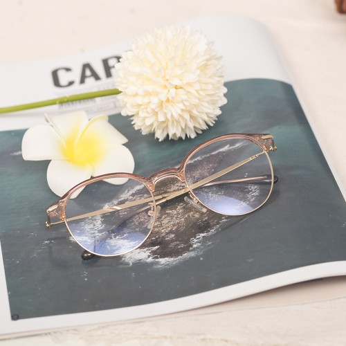 Gọng kính nam nữ Elmee mắt kính cận tròn gọng kính kim loại nhiều màu E2736 | BigBuy360 - bigbuy360.vn